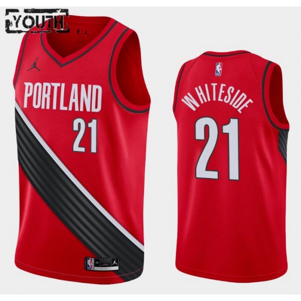Portland Trail Blazers Trikot Hassan Whiteside 21 2020-2021 Jordan Brand Statement Edition Swingman - Kinder Portland Trail Blazers Trikot Hassan Whiteside 21 2020-2021 Jordan Brand Statement Edition Swingman - Kinder